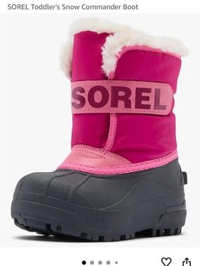 Sorel Toddler’s Snow Commander Boot